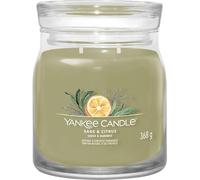 Yankee Candle Sage & Citrus bougie en cire Cylindre Citron, Citron vert, Sage Vert 1 pièce(s)
