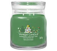 YANKEE CANDLE Pot de taille moyenne pour sapin de Noël scintillant