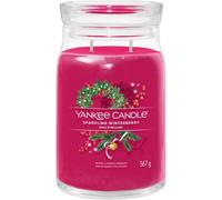 Yankee Candle – Bougie parfumée Signature Grande jarre pétillante Winterberry 567 g