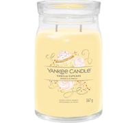 Yankee Candle Bougie parfumée Praline & Birch 567 g, variante Vanilla Cupcake
