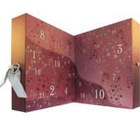 Yankee Candle Bright Lights Calendrier de l'Avent Livre Bougie Votive en Verre 12 X 37 G + Bougie à Thé 12 X 9.8 G + Bougeoir en Verre