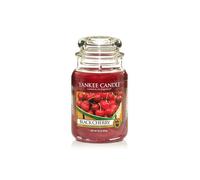 YANKEE CANDLE CANDELA GIARA GRANDE BLACK CHERRY