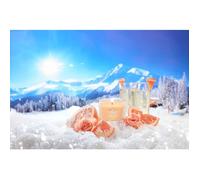 YANKEE CANDLE Candela in vetro Slopeside Spritz
