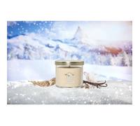 YANKEE CANDLE Candela Tumbler piccola in vetro Signature Vanilla Flurries