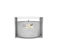 YANKEE CANDLE CANDELA VOTIVE IN VETRO SINGOLA SMOKED VANILLA & CASHMERE Multicolore