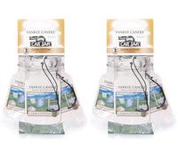 Yankee Candle Car Jar Désodorisant parfumé pour voiture | Coton Frais | Lot de 6