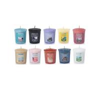 Yankee Candle Coffret avec 10 Bougies Votives Parfumées, Parfums Assortis