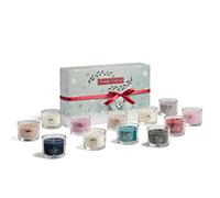 Yankee Candle Coffret cadeau | 12 bougies votives parfumées | Collection Snow Globe Wonderland