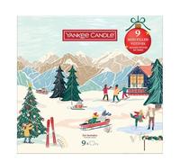 Yankee Candle Coffret cadeau de 9 bougies votives | Christmas Classics | Votives en verre remplies de 37 g | Coffret cadeau festif