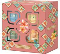 YANKEE CANDLE Coffret cadeau printemps (3×37 g, 1×122 g)