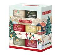 Yankee Candle - Coffret de bougies parfumées de Noël - 6 mini-bougies votives - Collection Après Ski - Cadeaux de Noël parfaits pour les femmes