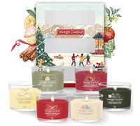 Yankee Candle Coffret de bougies parfumées de Noël -6pk mini-bougies votives - Collection Après Ski - Cadeaux de Noël parfaits pour les femmes