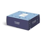 Yankee Candle Coffret de Noël - 2 bougies parfumées en jarre moyenne, 2 bougies remplies, un coupe-mèche et un couvercle de bougie Illuma| Coffret de 6 bougies