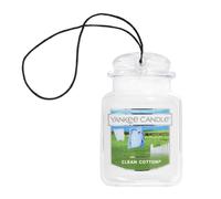 Yankee Candle Company Bougie parfumée sphères Coton Frais, sans Flamme Clair, Blanc, Car Jar® Ultimate