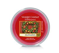Yankee Candle coupelle de cire « Couronne de pommes rouges » pour diffuseur Scenterpiece™, rouge