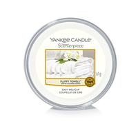 Yankee Candle coupelle de cire « Serviettes moelleuses » pour diffuseur Scenterpiece™, blanche