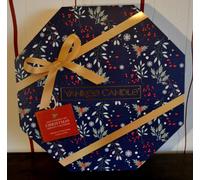 Yankee Candle "COURONNE DE L'AVENT", 24 BOUGIES CHAUFFE-PLAT + SUPPORT, Noël,...
