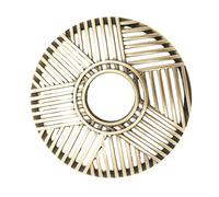 Yankee Candle couvercle Illuma-Lid « Crosshatch », marron