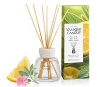 Yankee Candle Diffuseur à bâtonnets | Sauge & Agrumes | Pour petits à moyens espaces | Jusqu'à 10 semaines de parfum