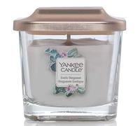 YANKEE CANDLE Elevation Collection avec Couvercle de Plate-forme Petite Bougie Carrée à 1 Mèche, Exotic Bergamot 1591116E