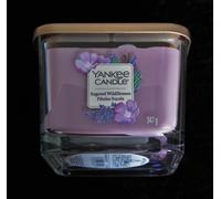 Yankee Candle Elevation Sugared Wildflowers 347g bougie parfumée 3 mèches rare