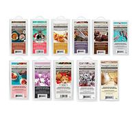 Yankee Candle - Fondant de cire parfumé, Cubes de cire parfumée, jusqu'à 8 heures de parfum, Lot de 3 x 18 cubes de cire, Blanc