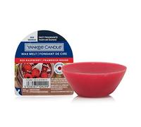 Yankee Candle fondants de cire | Framboise rouge | Jusqu'à 8 heures de parfum | 1 unité