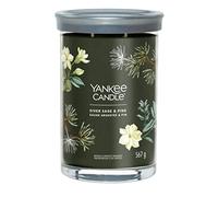 Yankee Candle Grande bougie en pot sauge et pin argenté