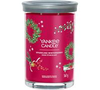 Yankee Candle Grande bougie parfumée en pot de fleur de Winterberry