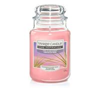 Yankee Candle Island Sunset Parfum fruits tropicaux et agrumes, brise apaisante de coucher de soleil sur l'île - Taille L