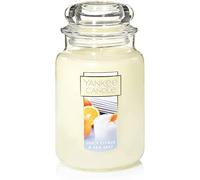 Yankee Candle Juicy Citrus & Sea Sel, jaune, pot L