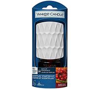 Yankee Candle Kit de démarrage Scent Plug | Cerise noire | Comprend une base à brancher et une recharge | Parfum d'intérieur sans flamme
