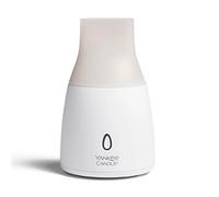 Yankee Candle Kit diffuseur d'arômes à ultrasons | Huile diffuseur d'arômes Cerise Noire | Changement de Couleur LED | Minuterie d'arrêt Automatique | Fonctionnement Silencieux | Prise Britannique