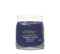 Yankee Candle Bougie parfumée Signature | Lakefront Lodge Bougie moyenne en pot avec double mèche | Bougie parfumée à longue combustion en cire de soja | Cadeau parfait pour femme