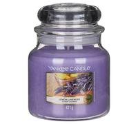 Yankee Candle Lemon Lavender - Bougie moyenne dans un bocal