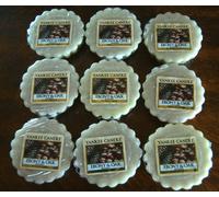 Yankee Candle MELTS, EBONY & OAK, lot de 9 pièces, rare