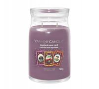 Yankee Candle MYSTICAL TAROT CARD Bougie parfumée dans un pot en verre (grand) - Bougie signature « Halloween Collection 2025 » avec durée de combustion jusqu'à 90 heures