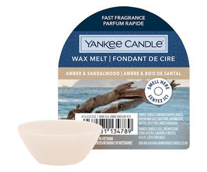 Yankee-Candle Parfums-dambiance Cire-parfumeeBrownAmber & Sandalwood 22 g