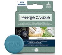 Yankee Candle Recharge pour diffuseur de parfum de voiture, purificateur d'air pour voiture, dure jusqu'à 60 jours, 1 pièce