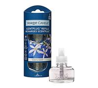 Yankee Candle ScentPlug recharges de parfum | Huile pour diffuseur électrique Jasmin de minuit | Jusqu'à 60 jours de parfum | 2 recharges