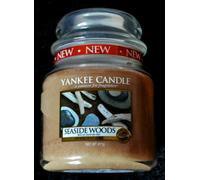 Yankee Candle bougie jarre parfumée | moyenne taille | Bois en Bord De Mer | jusqu’à 75 heures de combustion