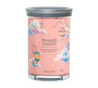 Yankee Candle Signature Bougie parfumée | Ciel aquarelle avec double mèche | Bougie parfumée | Bougie en cire de soja à combustion longue | Cadeau parfait pour femme (1734811E)