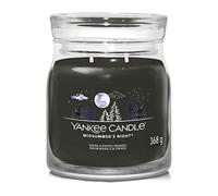Yankee Candle Signature Bougie parfumée | Midsummer's Night Bougie en pot moyenne avec double mèche | Mélange de cire de soja à combustion longue | Cadeau parfait pour femme