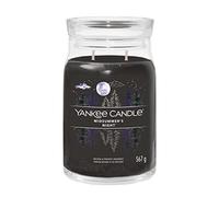 Yankee Candle Signature bougie parfumée Nuite D'été ; Grande bougie jarre longue durée ; Mélange de cires de soja
