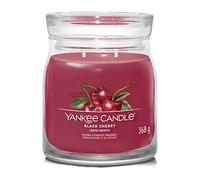 Yankee Candle Signature Candle Bougie parfumée | Bougie en pot de taille moyenne avec double mèche | Mélange de cire de soja à combustion longue | Cadeau parfait pour femme