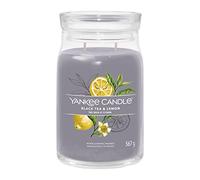Yankee Candle Black Tea & Lemon bougie parfumée 567 g