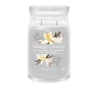 Yankee Candle Smoked Vanilla & Cashmere bougie parfumée Signature 567 g
