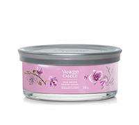 Yankee Candle Signature Candle - Bougie parfumée | Orchidée sauvage | Bougie en verre à multi-mèches | Mélange de cire de soja à combustion longue | Cadeau parfait pour femme (1630081E)