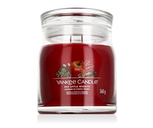 Yankee Candle Signature Medium Jar Bougie parfumée 368 g variante Red Apple Wreath
