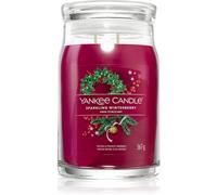Yankee Candle – Bougie parfumée Signature Grande jarre pétillante Winterberry 567 g